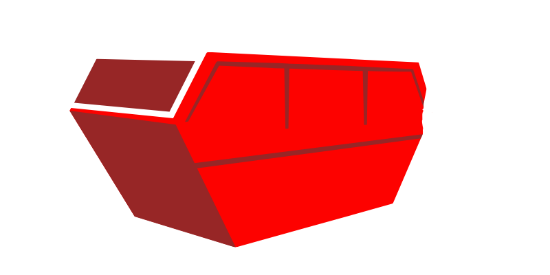 16 Yard Skip for hire business commercial skip hire in Keighley West Yorkshire - Robinsons Skip Hire